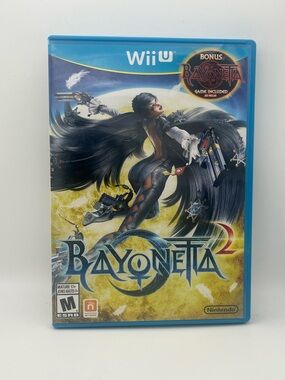 Nintendo Bayonetta 2 Wii U - Bayonetta 1 Bonus Disc - USED -CIB